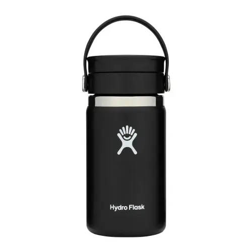 Termos inox, 355ml, inchWide Sipinch, Hydro Flask (Negru)
