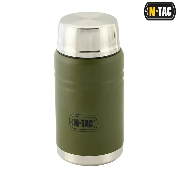 Termos M-TAC olive 750 ml cu lingura - Default Title