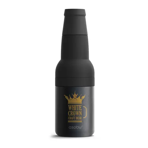 Termos pentru bere Frosty Beer 2 Go - Negru | AD-N-ART