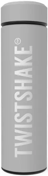 Termos pentru copii Twistshake - Hot or Cold, gri, 420 ml