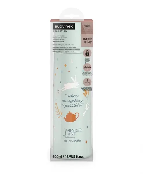 Termos pentru lichide Suavinex Wonder 500 ml verde