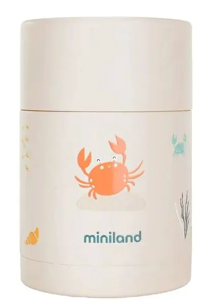 Termos pentru mâncare Miniland - Ocean, 600 ml, Crab