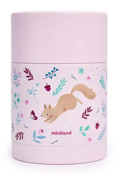 Termos pentru mâncare Miniland - Veveriță, 600 ml