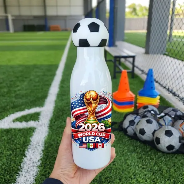 Termos sport, cu capac de minge fotbal TBP31