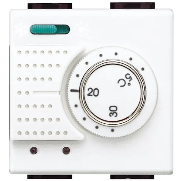 Termostat ambianta 1ND 2A Living Light Bticino N4442, alb
