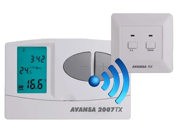 Termostat AVANSA 2007 TX wireless