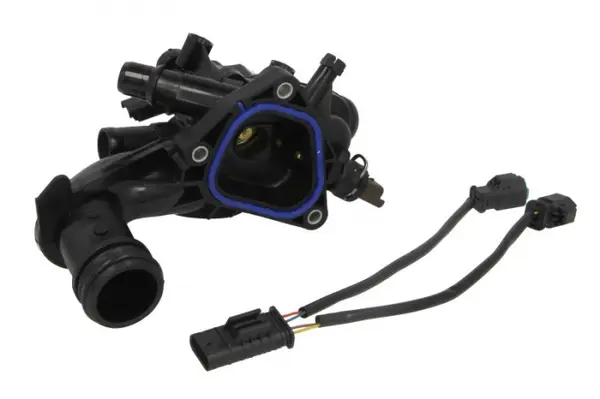 Termostat lichid racire (105 C, cu carcasa) potrivit CITROEN BERLINGO MULTISPACE, BERLINGO MINIVAN, C3 II, C3 PICASSO, C4, C4 GRAND PICASSO I, C4 GRAND PICASSO II, C4 I, C4 II 1.4-1.6LPG 02.06-