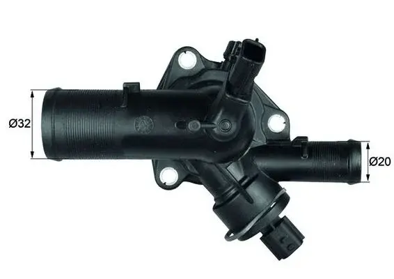 Termostat lichid racire (108 C, in carcasa) potrivit RENAULT CLIO III, MODUS, TWINGO II 1.2 12.04-