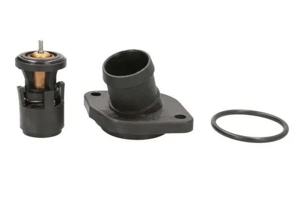 Termostat lichid racire (80 C, in carcasa) potrivit SEAT CORDOBA, IBIZA III; VW FOX, LUPO I, POLO, POLO III, POLO III CLASSIC 1.6 09.98-08.14