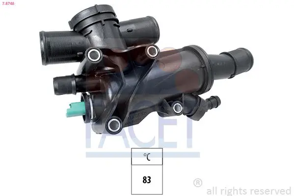 termostat,lichid racire FACET Made in Italy - OE Equivalent 7.8748