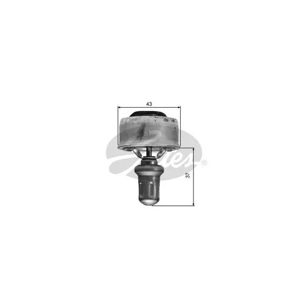 Termostat, lichid racire GATES TH01489