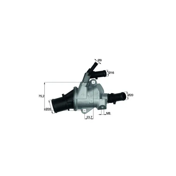 Termostat, lichid racire MAHLE TI 148 88