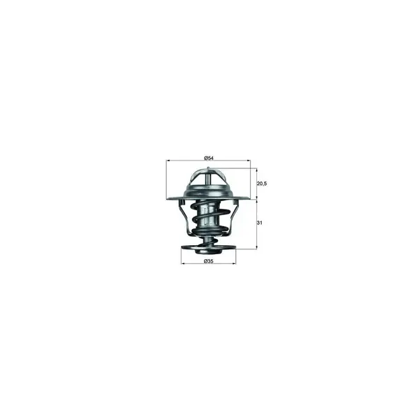 Termostat, lichid racire MAHLE TX 13 92D