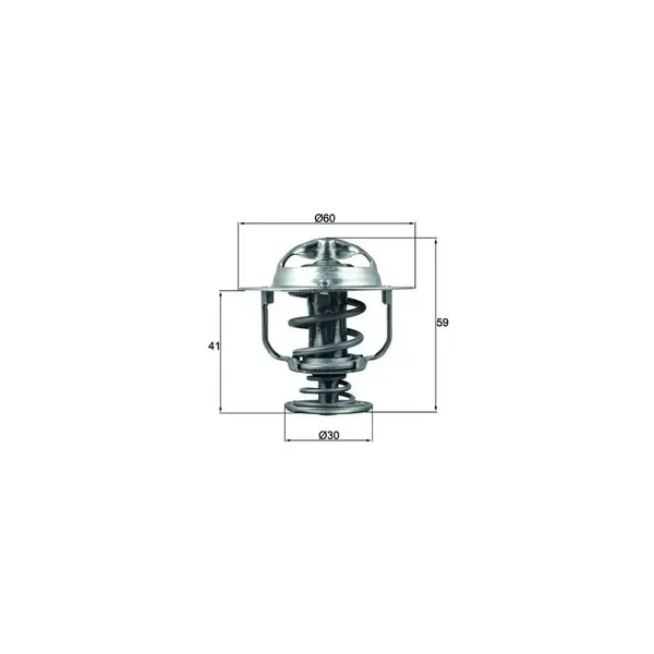 Termostat, lichid racire MAHLE TX 177 82D