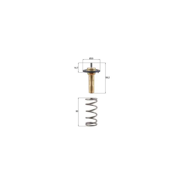 Termostat, lichid racire MAHLE TX 265 89D