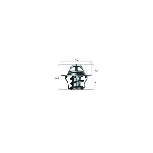 Termostat, lichid racire MAHLE TX 4 87D