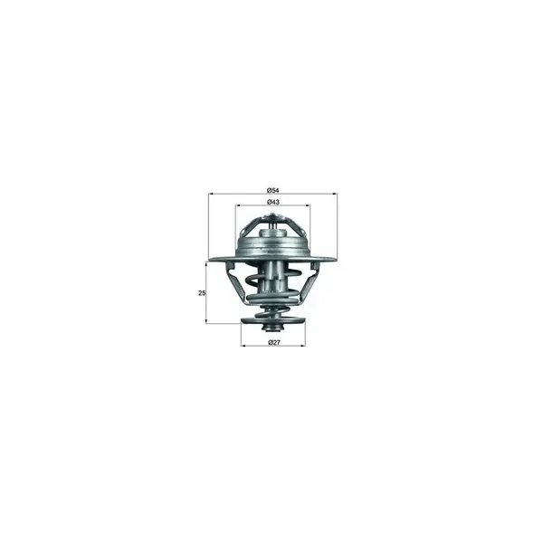 Termostat, lichid racire MAHLE TX 93 83D