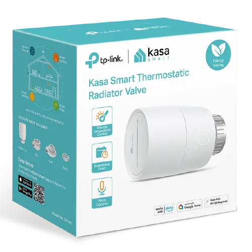 Termostat Smart pentru calorifer TP-LINK KE100 3 V 2.4 GHz Alb - TP-LINK KE100