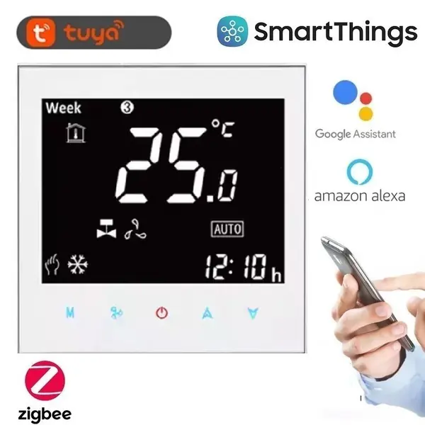 Termostat Zigbee pentru incalzirea in pardoseala TOR2000