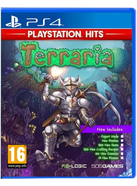 Terraria Xbox 360|Wii U|Nintendo 3DS|Xbox One|PlayStation 4|iOS|PC|macOS|Linux|Nintendo Switch|PlayStation 3|PS Vita|Android