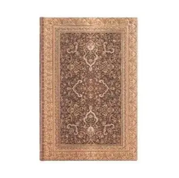 TERRENE, MINI LINED JOURNAL. Hardcover, 85 gsm, ribbon marker, memento pouch, elastic closure/***