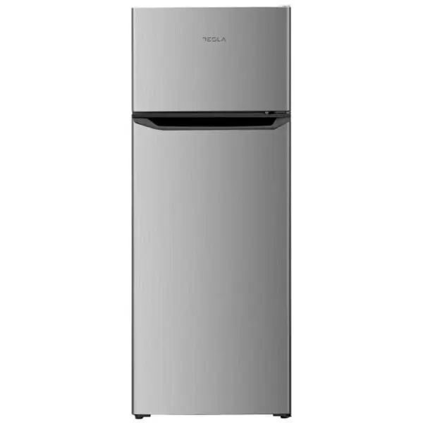 TESLA Frigider cu doua usi Tesla RD2101HSE, 206L, Eiluminare LED, H 143 cm, Argintiu
