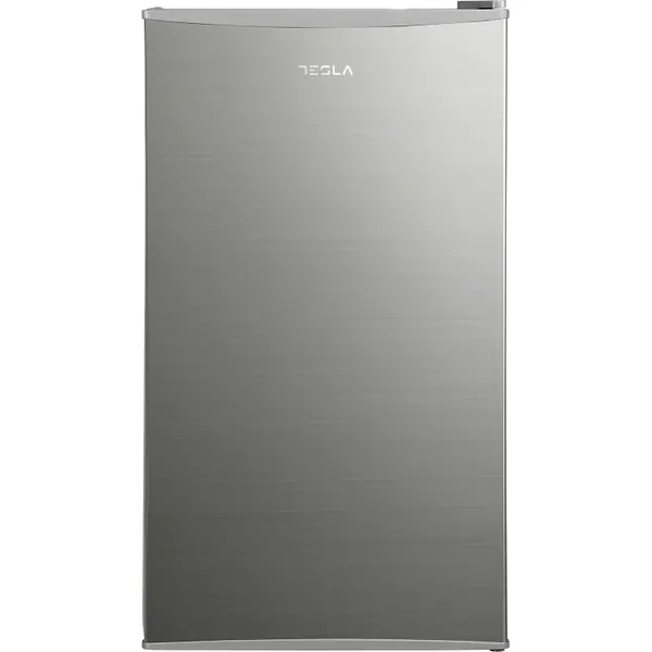TESLA Frigider cu o usa Tesla RS0903MSE, 93 L, Clasa E, H 85 cm, Argintiu