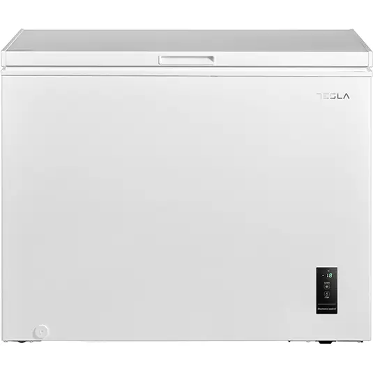 TESLA Lada frigorifica Tesla RH2500ME, 249 l, Clasa E, Functie frigider, Control electronic, Display LED, H 85 cm, Alb