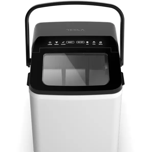 TESLA Masina de facut cuburi de gheata Tesla IM320WB1.2L, 150W, cub S/L, display LED, Alb-Negru