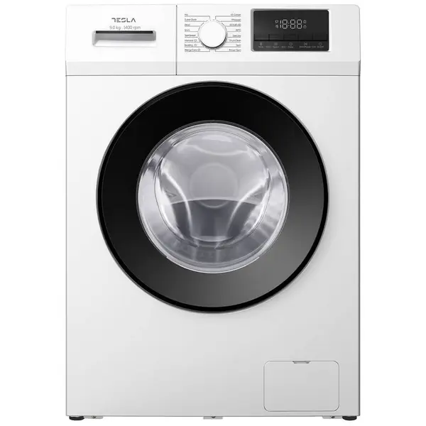 TESLA Masina de spalat rufe Tesla WG Masina de spalat rufe Tesla WF91461T, 9kg, Clasa A1400 RPM, Inverter, 16 programe, Delay Start, Alb