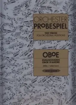 TEST PIECES FOR ORCHESTRAL AUDITIONS, Paperback/VARIOUS