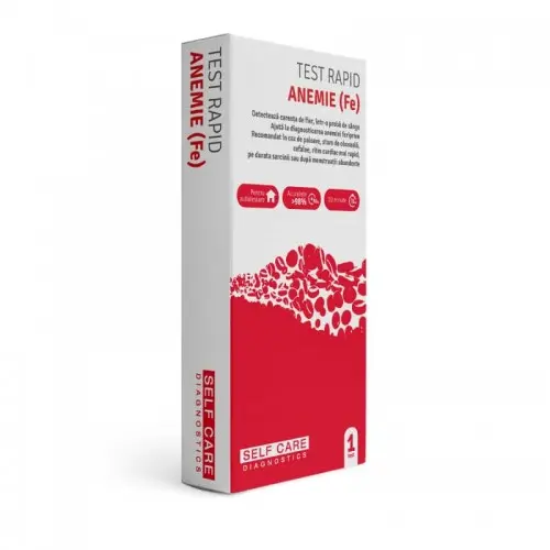 Test rapid pentru anemie Self Care, 1 buc. Zephyr Labs