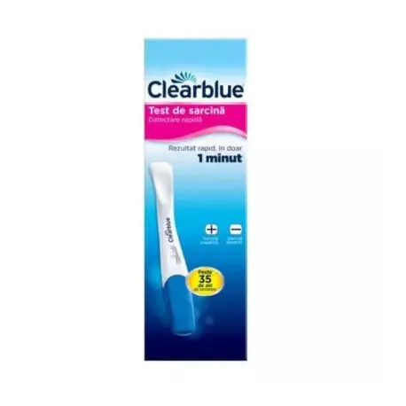 Test sarcina determinare rapida, 1 Test, Clearblue
