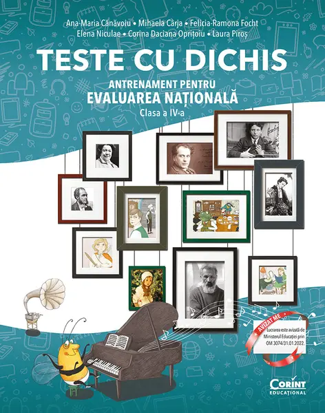 TESTE CU DICHIS. Antrenament pentru EVALUAREA NAȚIONALĂ – Clasa a IV-a