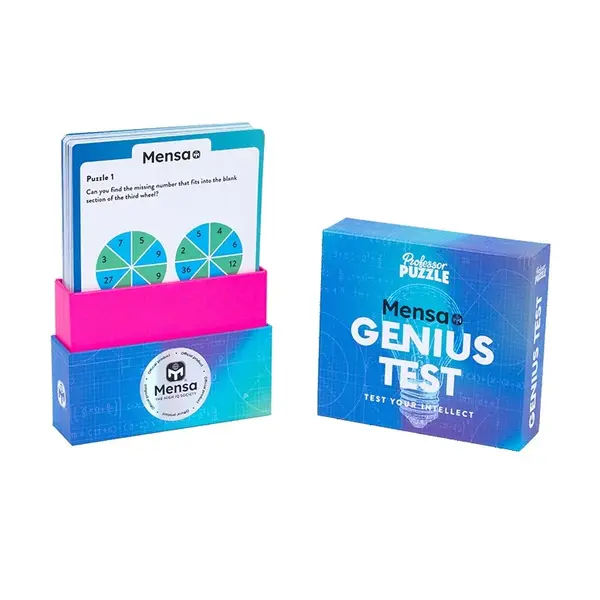 Teste de inteligenta - Mensa Genius Test | Professor Puzzle