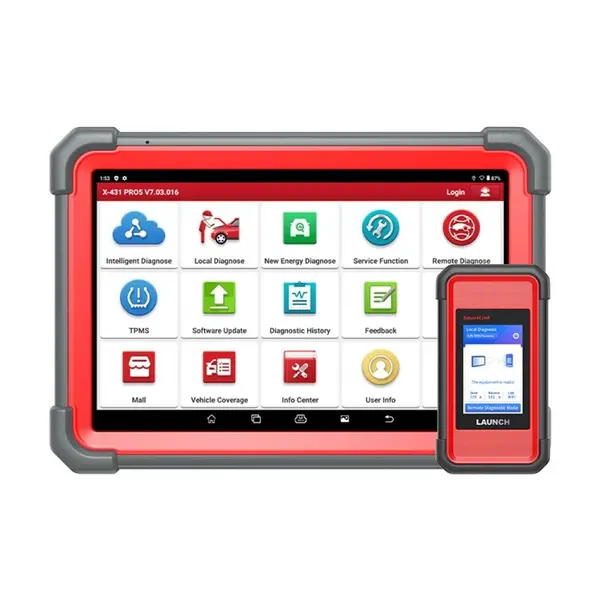 Tester Auto Profesional, Launch X431 PRO 5 cu Smart Link 2.0, Display 10.1 inch, Android 10.0, 4GB RAM + 64GB Stocare, Codare ECU, Bidirectional control, Diagnoza Multimarca, 39+ Functii Speciale, ADAS, CANFD, Doip, baterie 6300 mAh, 2 ani actualizare gr