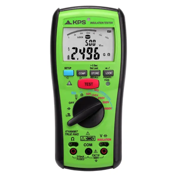 Tester de izolatie automat 1000V AC DC, 200GI , Bluetooth, KPS IT1000BT