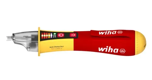 Tester de tensiune monopol Wiha 43797 (Rosu/Galben)