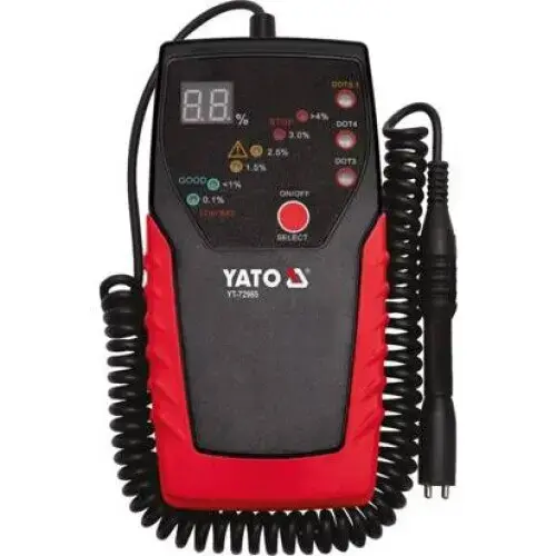 Tester Lichid de Frana Yato YT-72985, Negru/Rosu