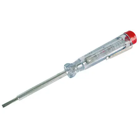 Tester tensiune 220-250V (140mm), tija din aliaj crom-vanadiu, conform normelor IEC 61010, 6101010581