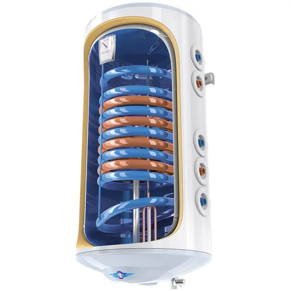 TESY Boiler termoelectric cu 2 serpentine TESY BiLight GCV 7/4S2 1204420 B11 TSRP, 120 litri, 2000W, serpentina pe partea dreapta, 0.8 Mpa, 18 mm, Turbolator, Alb