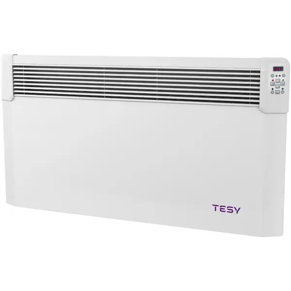 TESY Convector de perete TESY CONVECO CN04200 EIS, Putere 2000 W, Control electronic, Sleep mode, Design slim, Alb