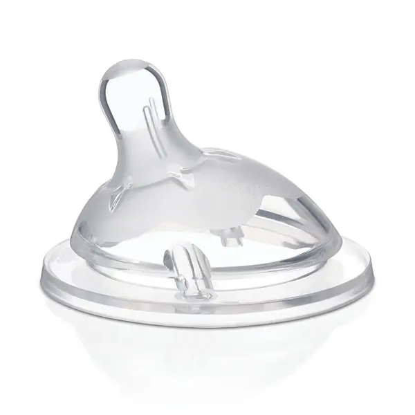 Tetina Chicco Natural Feeling, s., flux mediu, 2luni+