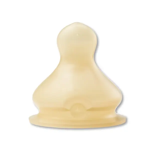 Tetină de hrănire din latex Baby Nova - mărimea 2, 2 bucăți