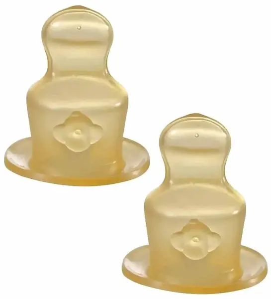 Tetină din cauciuc NIP - Anti-colic vent, flow S, 0-6 l, 2 bucăți