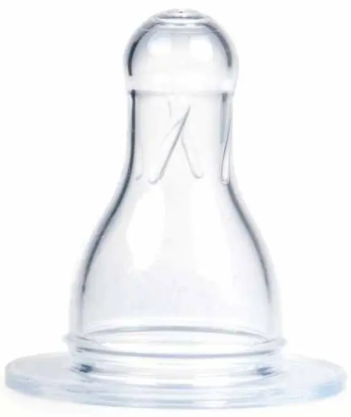 Tetina din silicon Canpol - Anticolic, 3 luni+