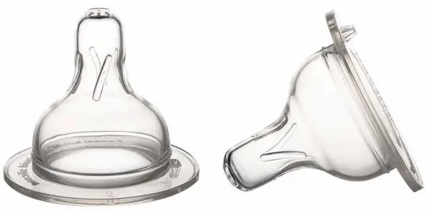 Tetine anticolici din silicon Canpol - Easy Start - 12+ luni, 2 buc