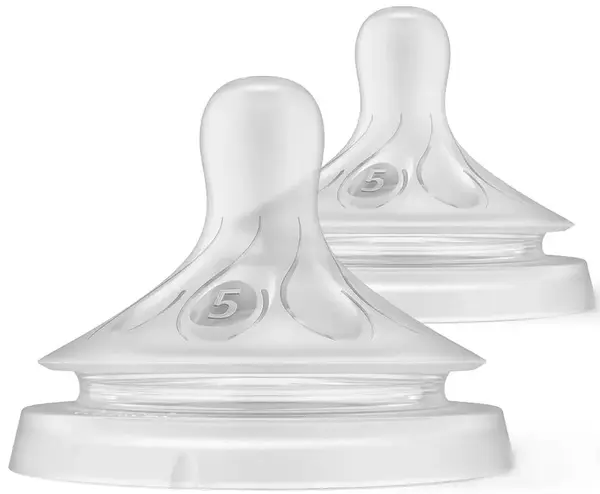 Tetine Philips Avent - Natural Response 3.0, flow 5/Foarte rapid, 6m+, 2 buc