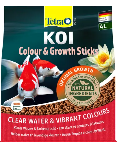 TETRA Pond Hrana premium pentru pestii KOI, culoare si crestere, 4 l