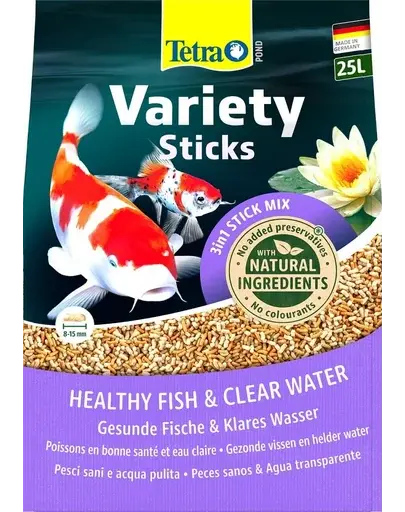 TETRA Pond Variety Stick 25 L Hrana pentru pesti de iaz